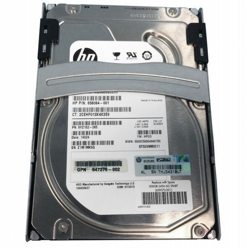 [659572-001] Жесткий Диск Hp 500gb Sata3 3,5" Hdd 659572-001