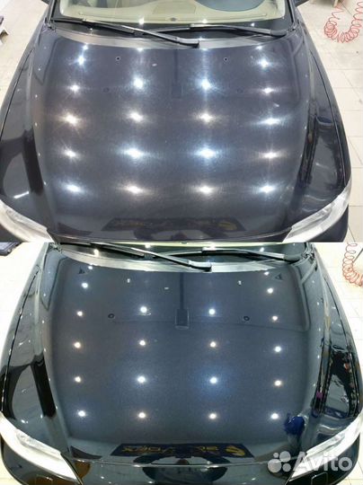 Полировка автомобиля, химчистка, керамика