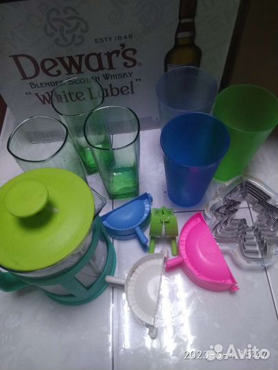 Набор чайник чашка стаканы по 200