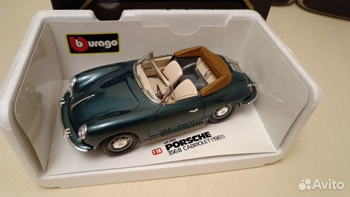 Bburago Porsche 356B 1/18