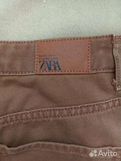 Джинсы Zara бананы 44,44-46