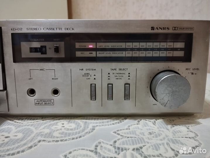 Дека кассетная JVC KD-D2E