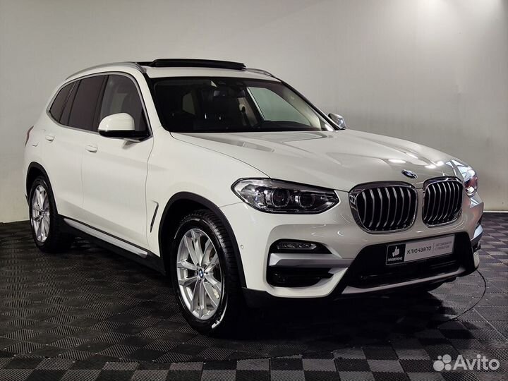 BMW X3 2.0 AT, 2018, 60 000 км