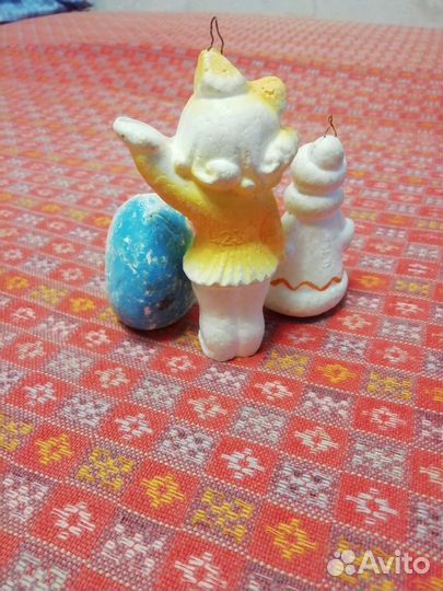 Ёлочные игрушки из пенопласта