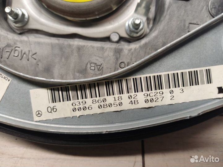 Подушка безопасности Mercedes Vito W639 ом646.980