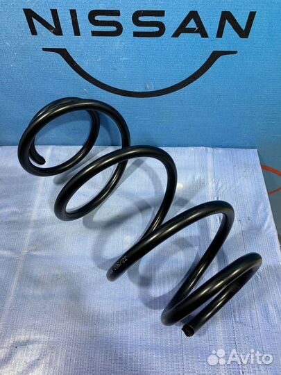 Пружина передняя Nissan qashqai J10 Лев, Прав