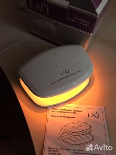 Проф.сенсорная светодиодная лампа LAQ, отлич.сост
