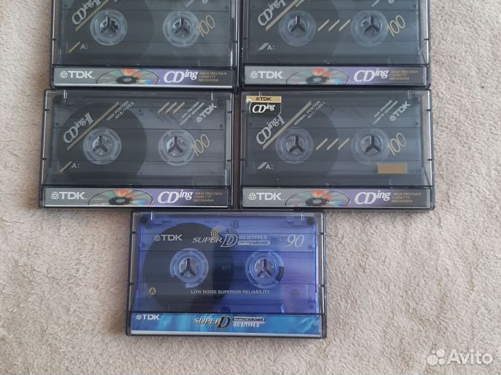 Аудиокассеты tdk CD100