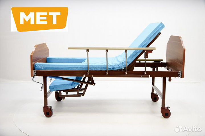 Медицинская кровать с высоким ложе 65см