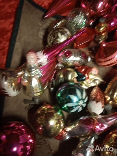 Елочные игрушки СССР