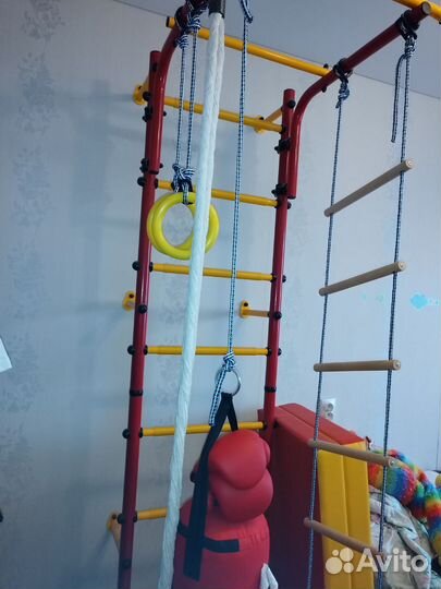 Детская шведская стенка бу