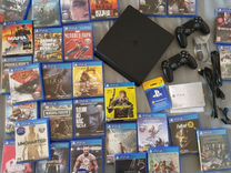 Sony playstation 4 slim+99игр