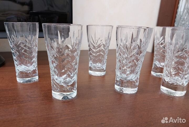 Стопочки хрустальные времён СССР