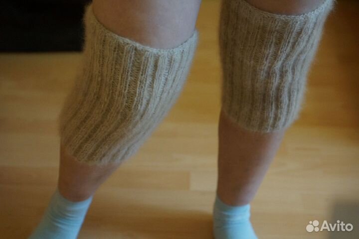 Наколенники из собачьей шерсти колли