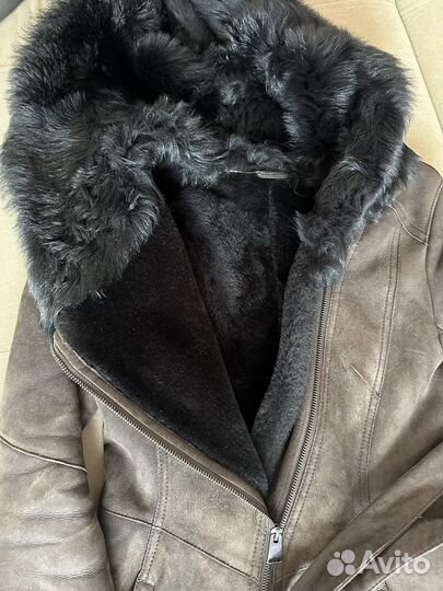 Дубленка женская натуральная 44 размер