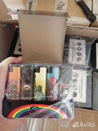 Зажигалки Turbo без фонарика