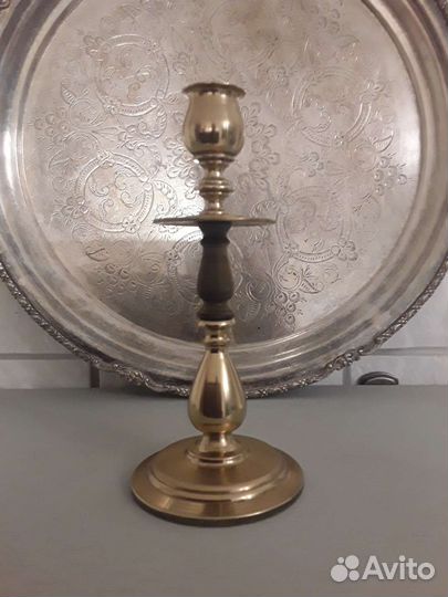 Подсвечники латунь