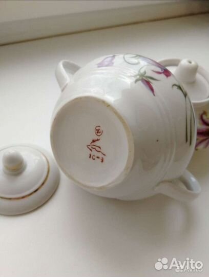 Чайник заварочный фарфор