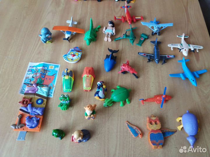 Игрушки из киндер-сюрпризов