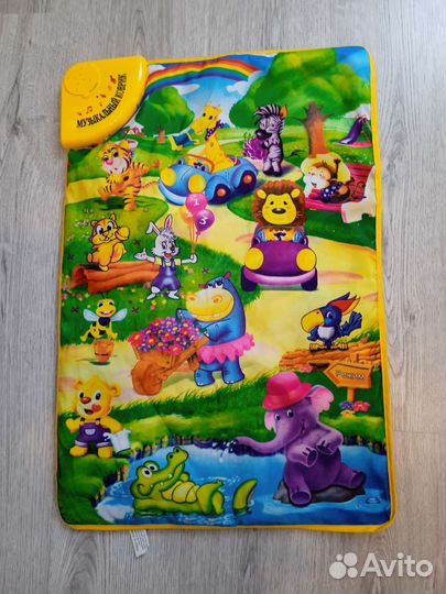 Музыкальный развивающий коврик
