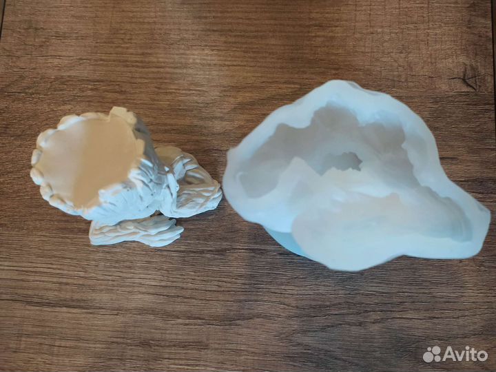 Силиконовые формы для свечей, мыла, гипса, смолы