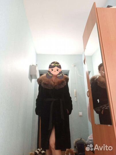 Шуба мутон