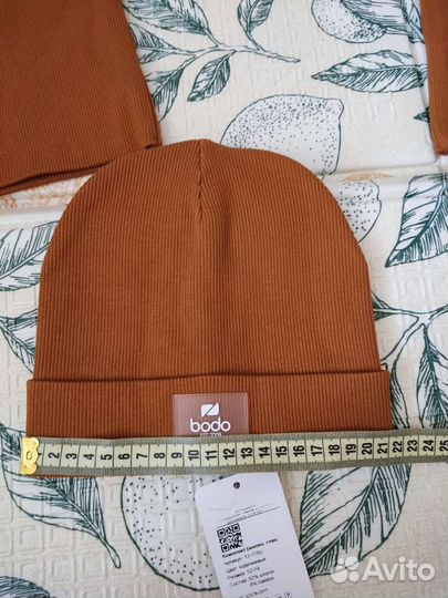 Новое bodo шапка+снуд р.50-52 и 52-54