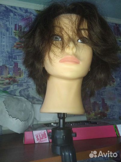 Голова-манекен для причёсок