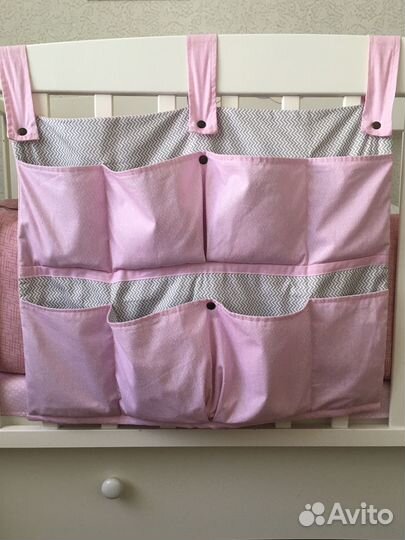 Кармашки на кроватку