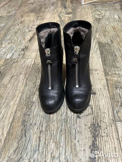 Ботинки женские зимние натуральная кожа и мех