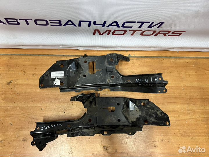 Nissan X Trail T31 Кронштейны падней панели