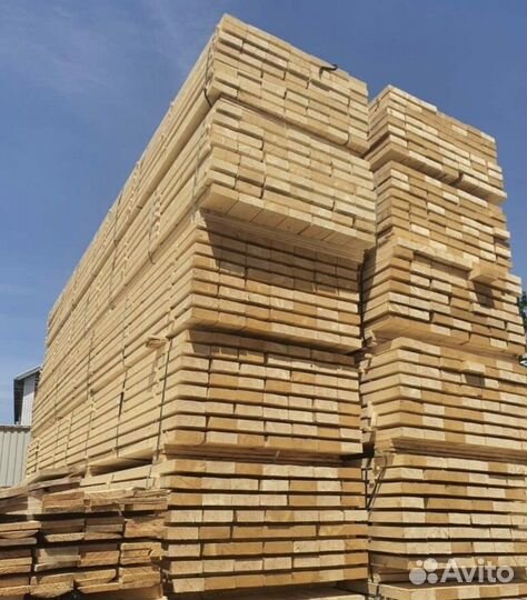 Доска обрезная 40х150х6