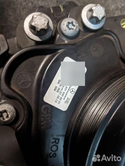 Водяная помпа Mercedes-Benz GLE W166 2015