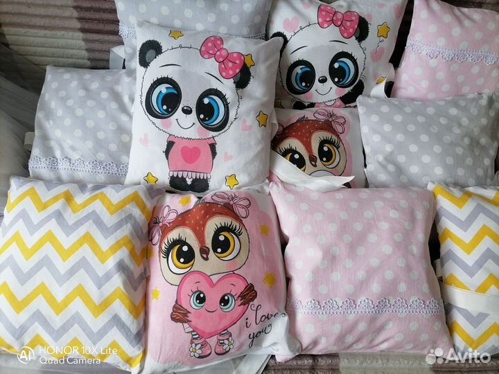 Бортики+балдахин+держатель +пеленальный матрац