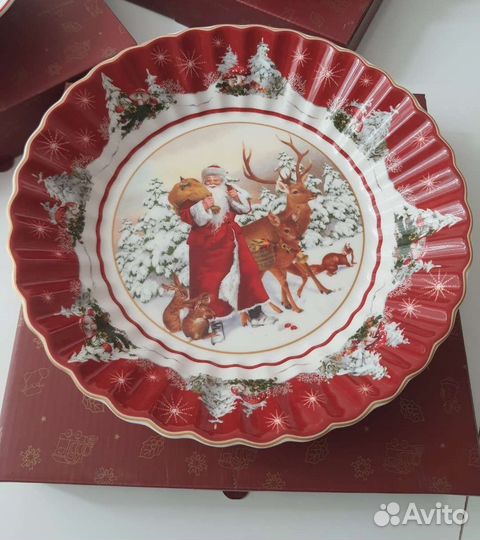 Новое блюдо тарелка Villeroy&boch,оригинал, фарфор