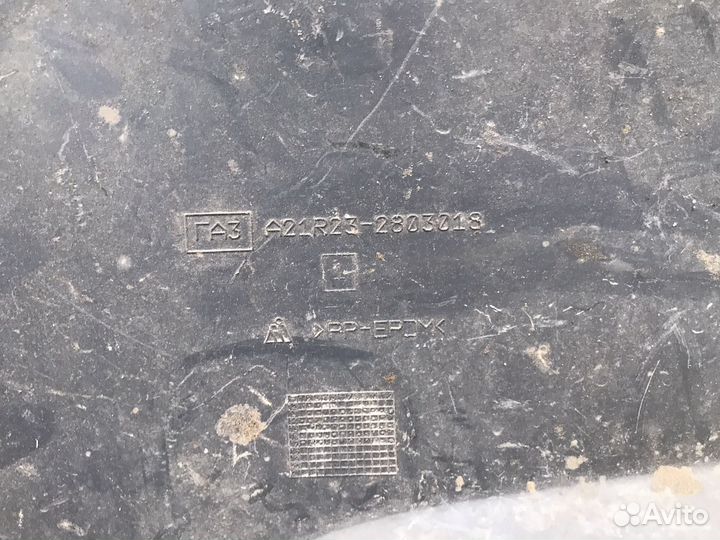 ГАЗель Next передний бампер правая часть