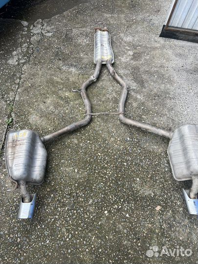 Глушитель на мерседес w211