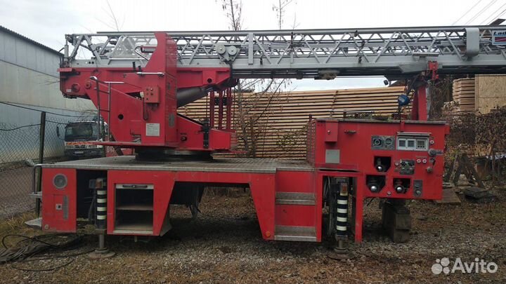 Установка пожарной автовышки