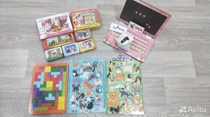 Развивающие игрушки пакетом