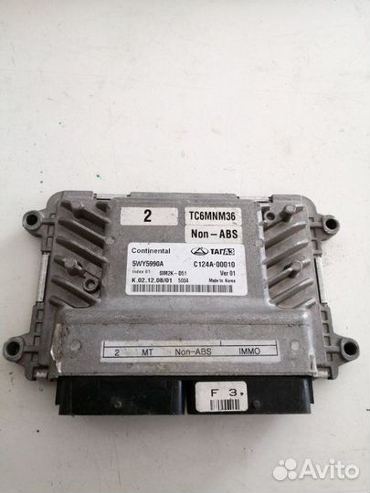 Блок управления двигателем Tagaz Vega С100 2011