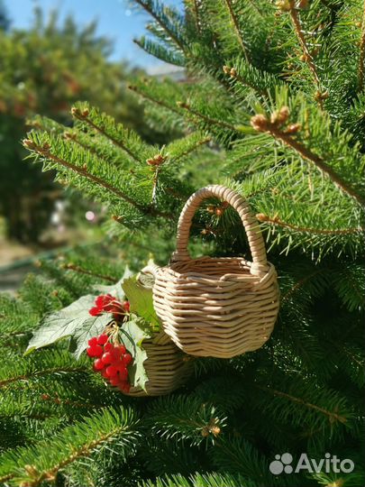 Корзина плетеная mini