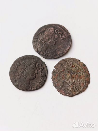 Монеты 17 века (Цена за всё)