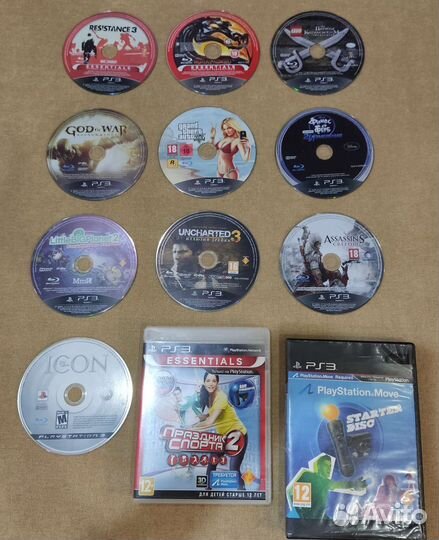 Игры диски для ps3