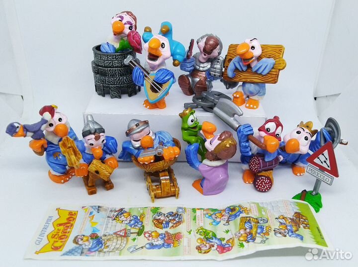 Серии киндер мишки, черепахи, свадьба киты кондоры