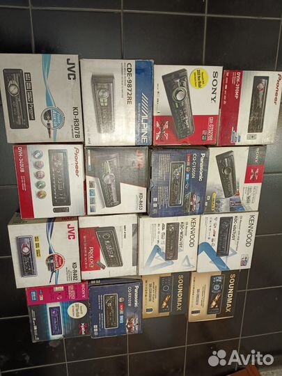 Магнитола pioneer, sony