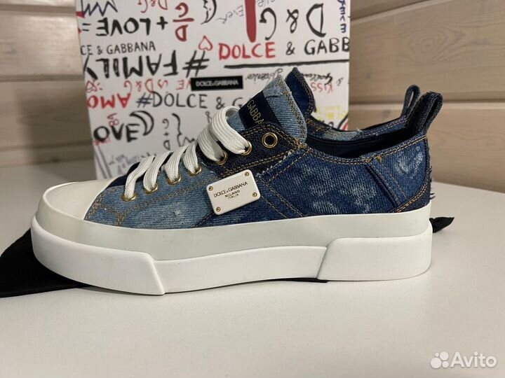 Dolce gabbana кеды 38