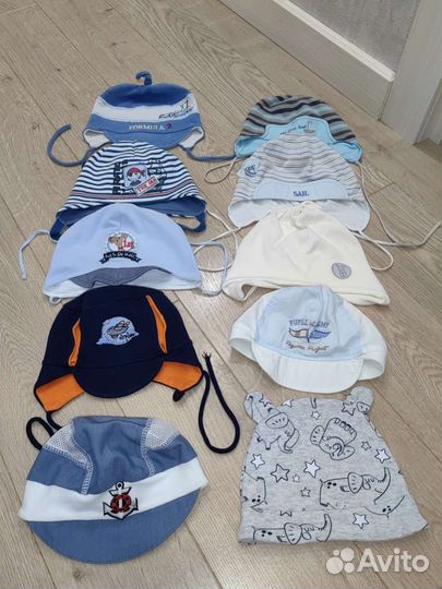 Шапки весна-осень размер 42-44, 44-46