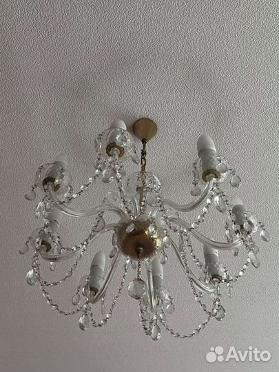 Люстра хрустальная Чехия