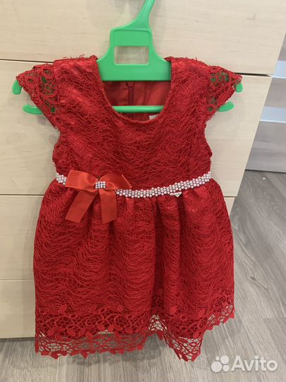 Платье для девочки 92