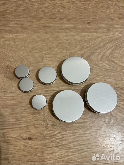 Металлические баночки(цена за все )